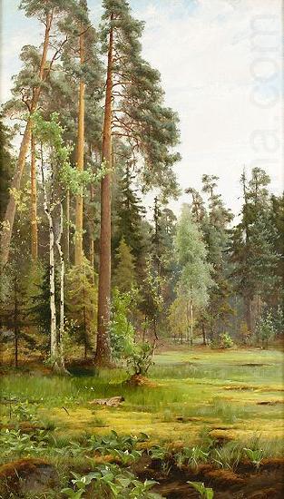 Mauritz Lindstrom Forest Clearing china oil painting image